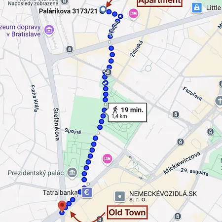 Quiet And Cozy In Old Town - Free Parking Apartment Pressburg